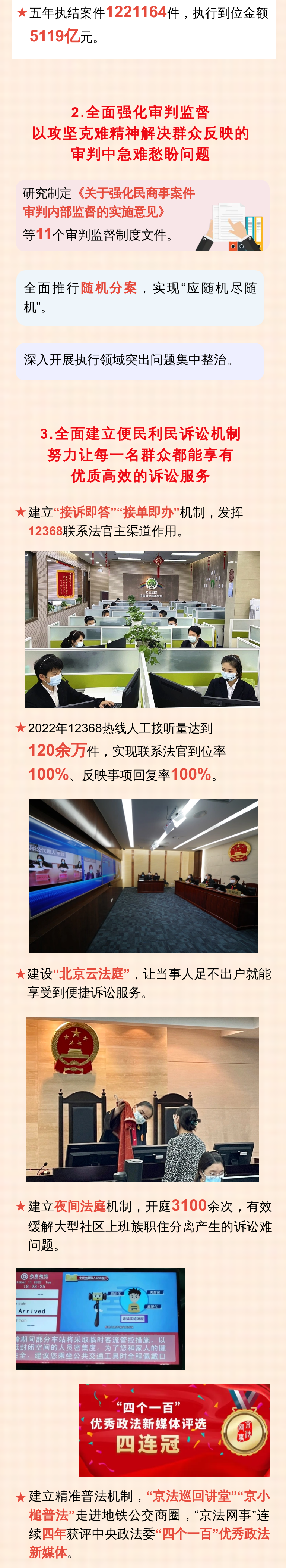 一图读懂｜北京市高级人民法院工作报告