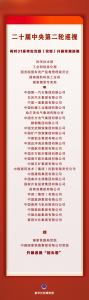 二十届中央第二轮巡视对象公布